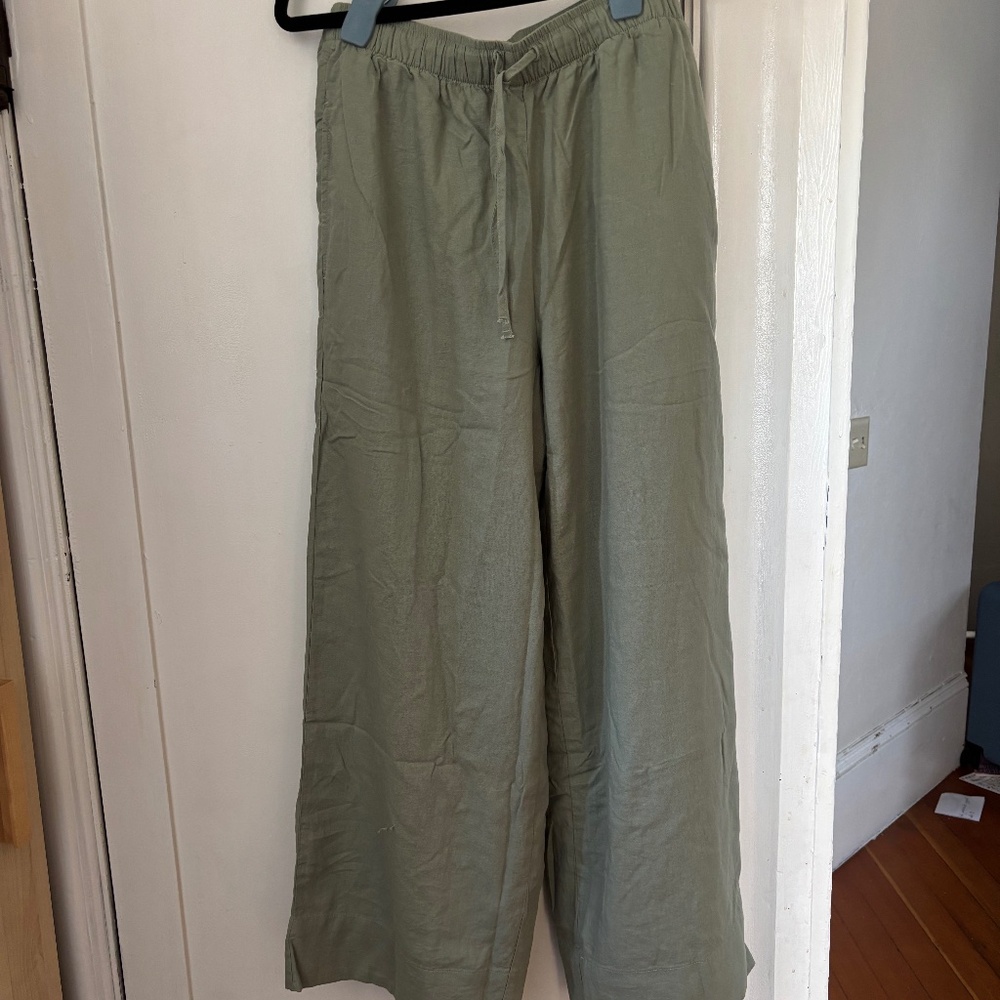 NWT Z Supply Wide Leg Linen Pants